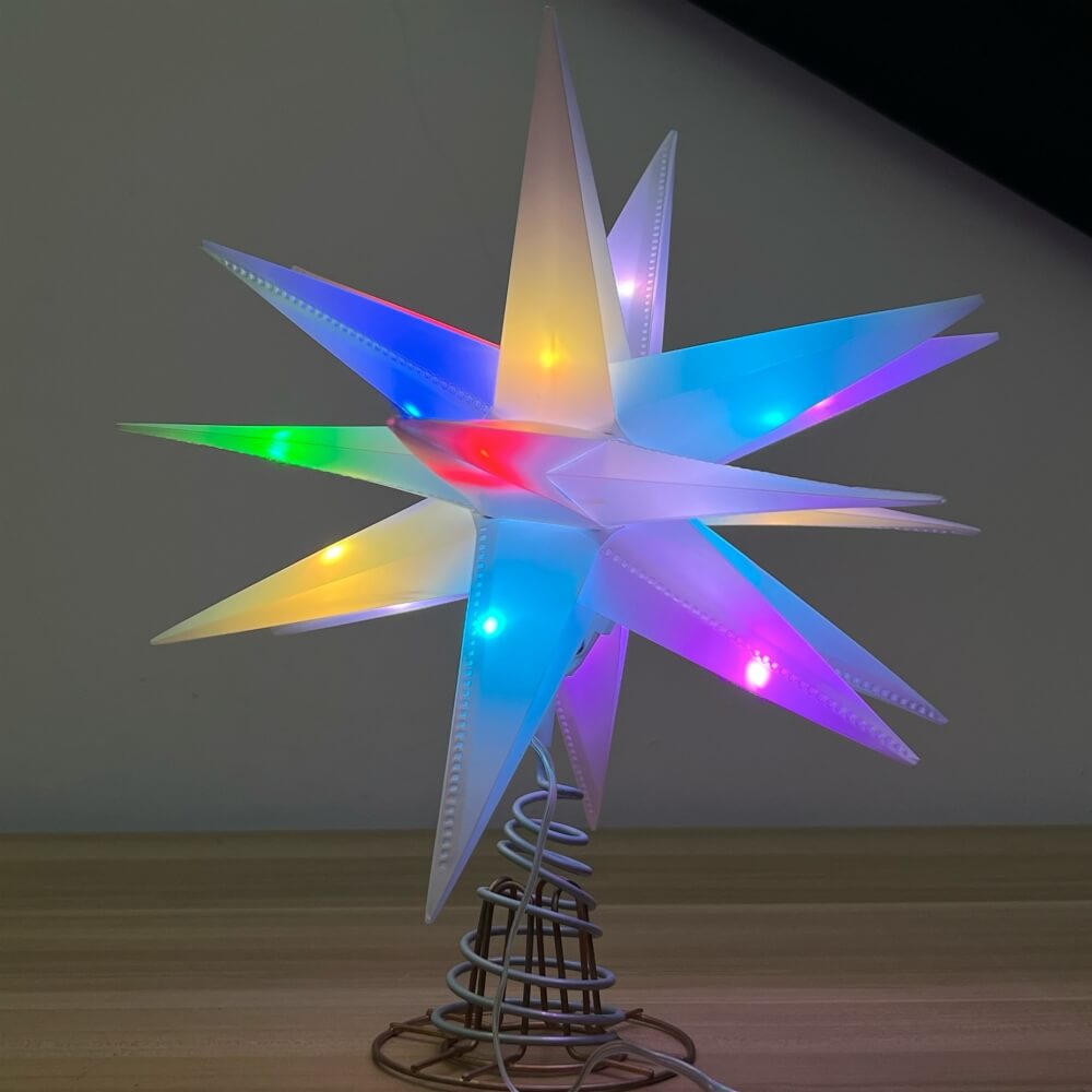 Christmas Star Tree Topper Lights-1