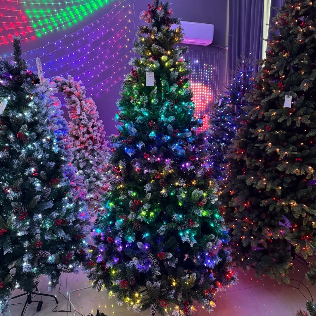 Prelit Christmas Tree with Lights