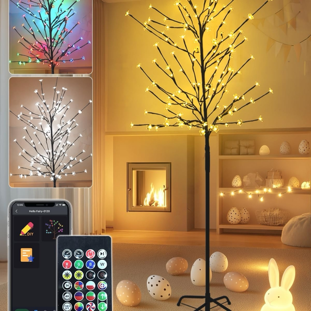 Smart LED Cherry Blossom Tree